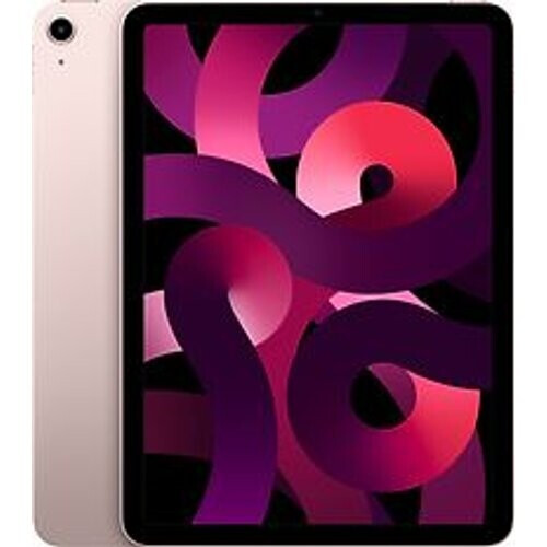 De Apple iPad Air 5 in het opvallende roze is een ...