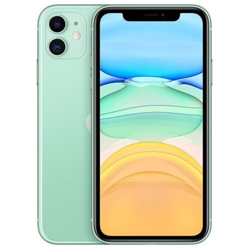De refurbished Apple iPhone 11 in groen biedt een ...