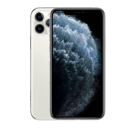De Apple iPhone 11 Pro in de kleur zilver is een ...