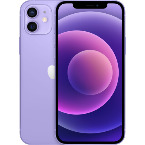 Mit dem Apple iPhone 12 128 GB Violett kannst du ...