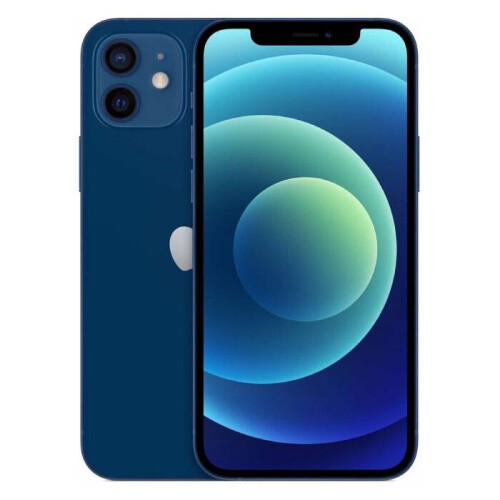 De Apple iPhone 12 in de kleur blauw is een ...