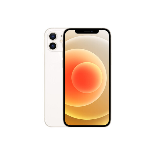 De Apple iPhone 12 mini in de kleur wit is een ...