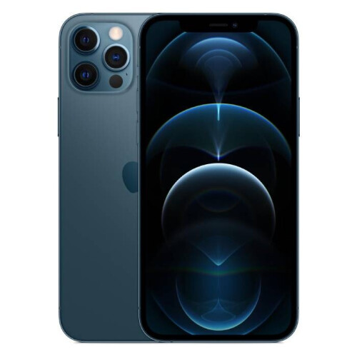 De Apple iPhone 12 Pro in de kleur Oceaanblauw is ...