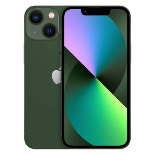 De Apple iPhone 13 mini in de kleur Groen is een ...