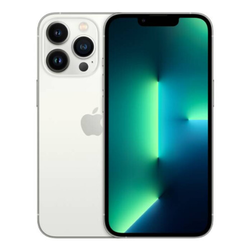 De Apple iPhone 13 Pro in de kleur zilver is een ...