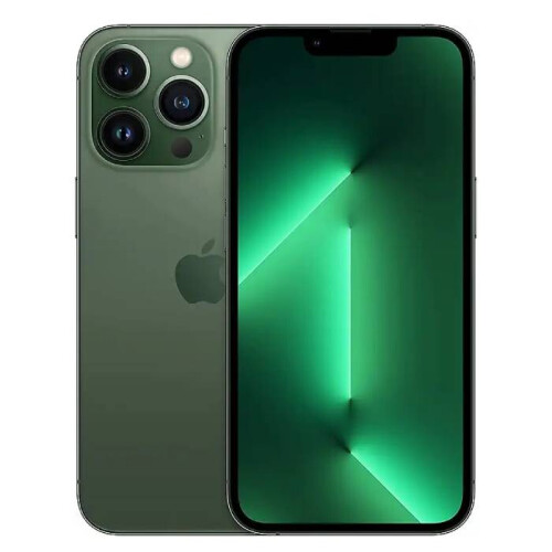 De Apple iPhone 13 Pro in de kleur Alpengroen is ...