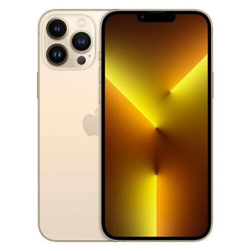 De Apple iPhone 13 Pro Max in de kleur goud is een ...