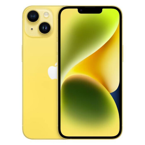 De Apple iPhone 14 - 256GB - Geel is een prachtig ...