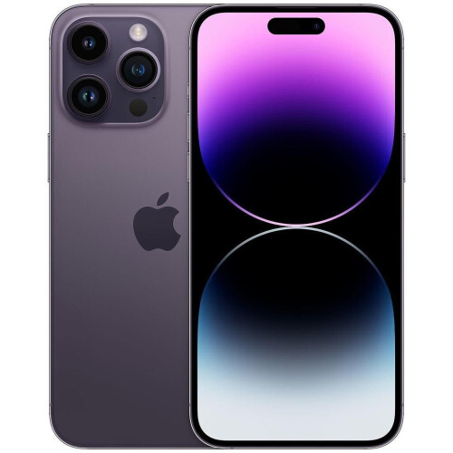 Met de Apple iPhone 14 Pro Max in dieppaars geniet ...