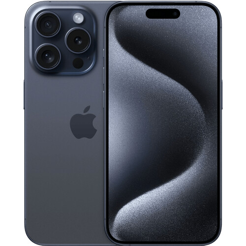 Crafted from durable titanium, the iPhone 15 Pro ...