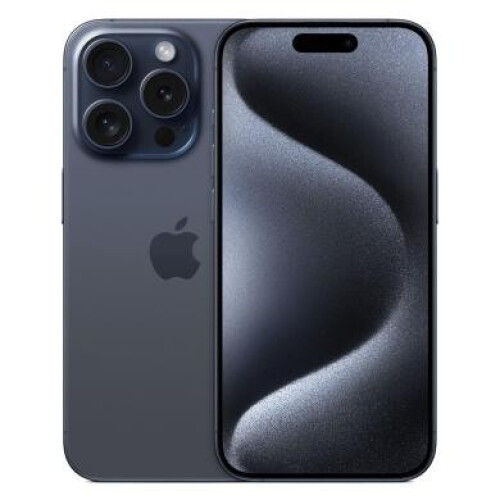 Apple iPhone 15 Pro 1TB Titan blau. ...