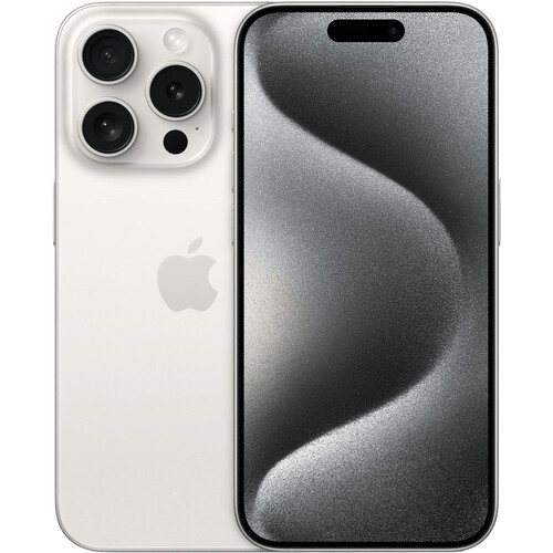 Crafted from durable titanium, the iPhone 15 Pro ...