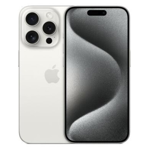 Apple iPhone 15 Pro 256GB Titan weiß. Apple ...