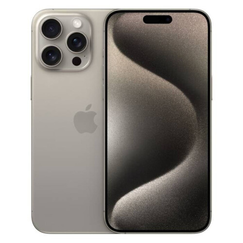 De Apple iPhone 15 Pro Max in de kleur naturel ...