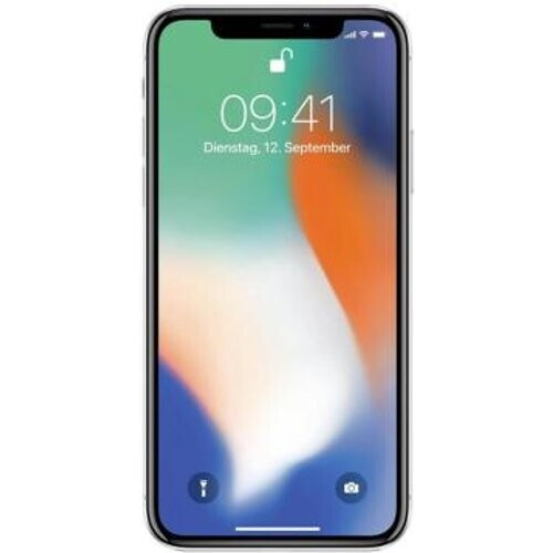 Apple iPhone X 256 GB plateado - Reacondicionado: ...