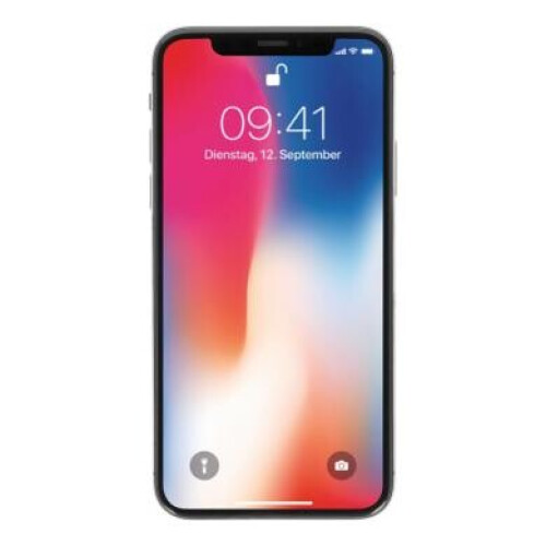 Apple iPhone X 256GB space grau. ...