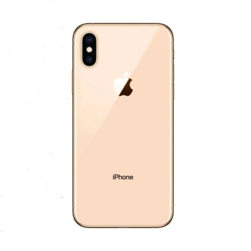 De Apple iPhone XS in de kleur goud is een ...