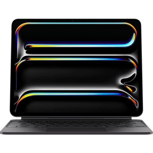 Mit dem Apple Magic Keyboard iPad Pro 13" ...