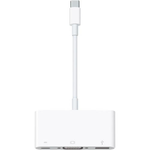 Mit  dem Apple USB-C auf VGA Adapter schließt du ...