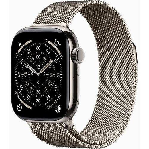 Apple Watch (2025) GPS + Cellular 42 mm - Natural ...