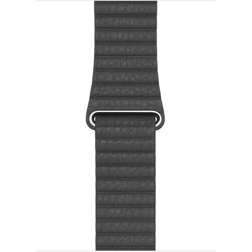 Apple Watch Leather Loop 44mm - Black - L ...