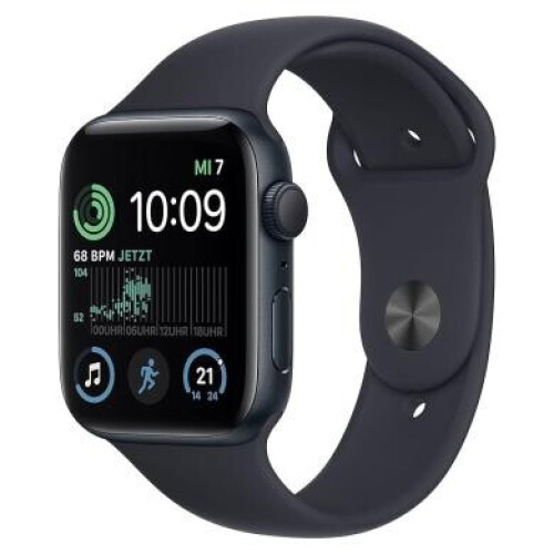 Apple Watch SE 2 Aluminium minuit 44mm Bracelet ...
