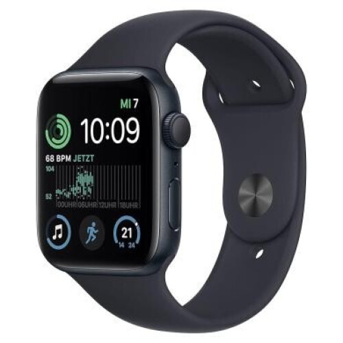 Apple Watch SE 2 Aluminiumgehäuse mitternacht ...