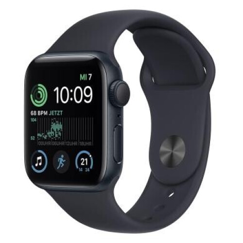 Apple Watch SE 2 Aluminiumgehäuse mitternacht ...