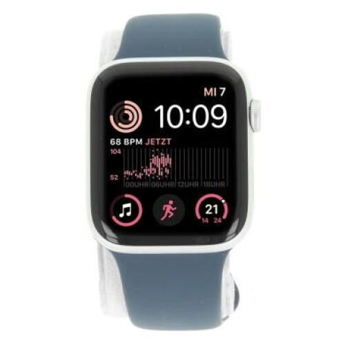 Apple Watch SE 2 Aluminiumgehäuse silber 44mm ...