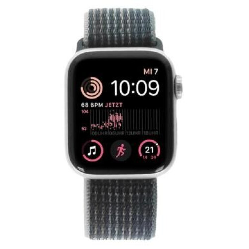 Apple Watch SE 2 GPS 40mm Aluminium argent Boucle ...