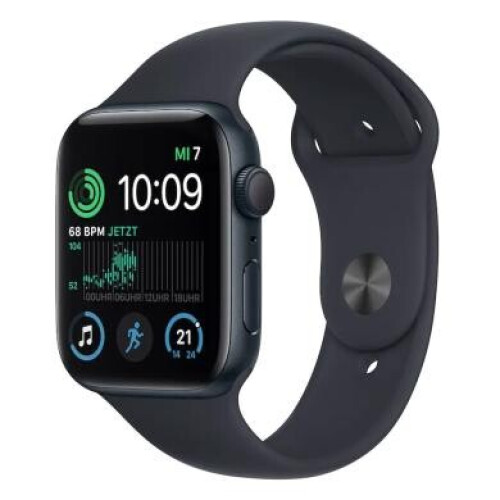 Apple Watch SE 2 GPS 44mm aluminium bleu de minuit ...