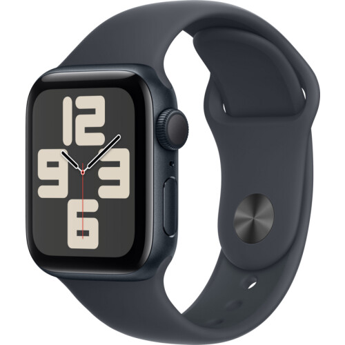 L'Apple Watch SE 2024 40 mm Minuit Bracelet Sport ...