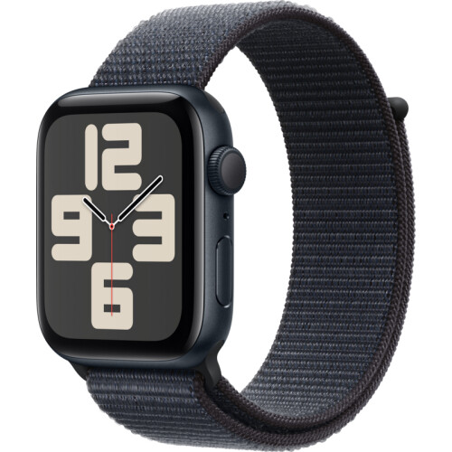 L'Apple Watch SE 2024 44 mm Minuit Boucle Sport ...