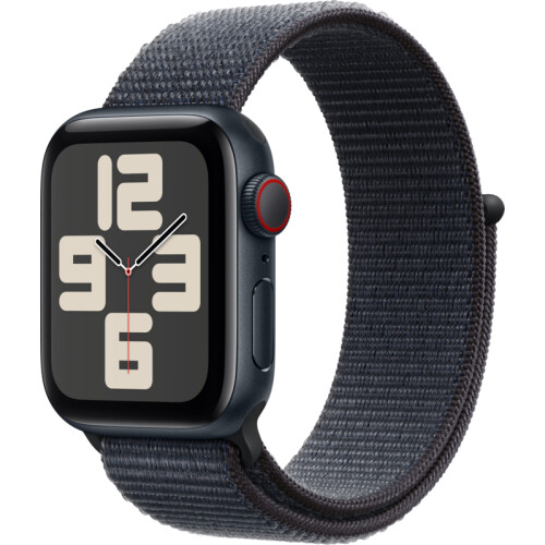 L'Apple Watch SE 2024 4G 40 mm Minuit Boucle Sport ...