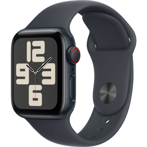 L'Apple Watch SE 2024 4G 40 mm Minuit Bracelet ...