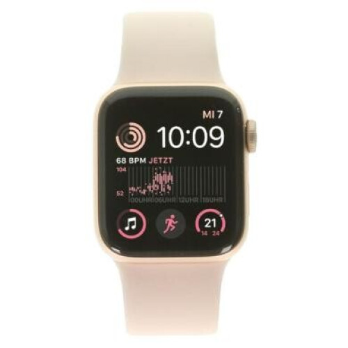 Apple Watch SE Aluminiumgehäuse gold 40mm ...