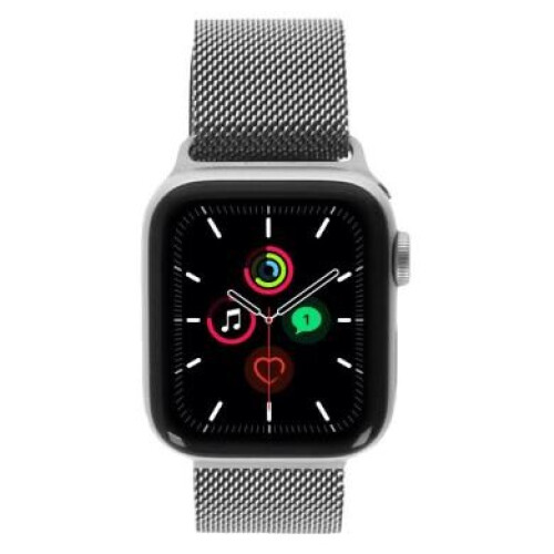 Apple Watch SE GPS 40mm Aluminium argent Bracelet ...