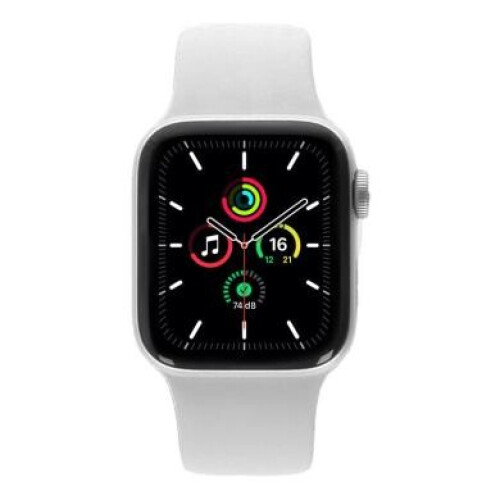 Apple Watch SE GPS 40mm Aluminium argent Bracelet ...