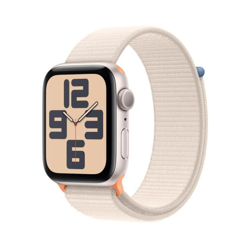 De Apple Watch SE Series 2 in sterrenlicht is een ...