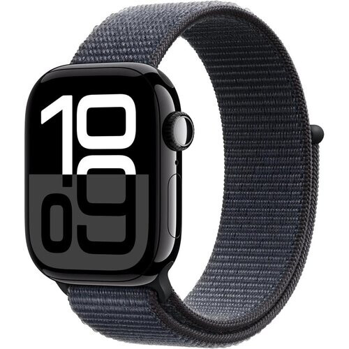 Apple Watch 42mm Aluminium Jet Black Ink Loop Band ...