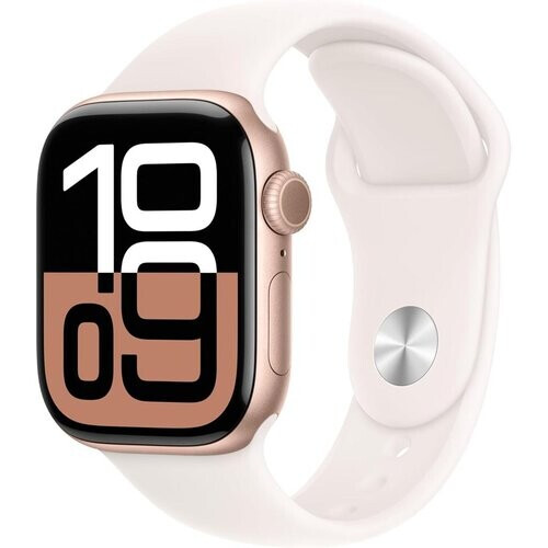 Apple Watch 46mm Rose Gold Aluminum Case Light ...