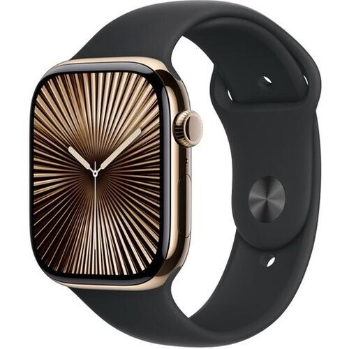 Watch Series 10 Titanium - 46mm - Gold - Black ...