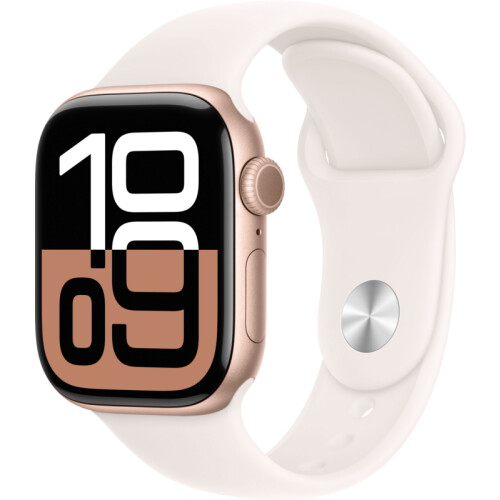 Grâce à l'Apple Watch Series 10 42 mm Or Rose ...