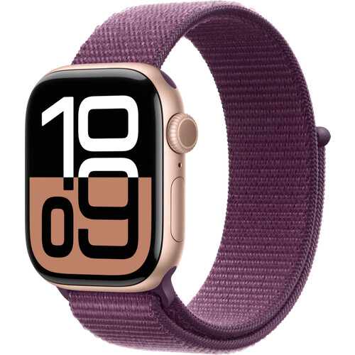 Mit der Apple Watch Series 10 42 mm Roségold ...