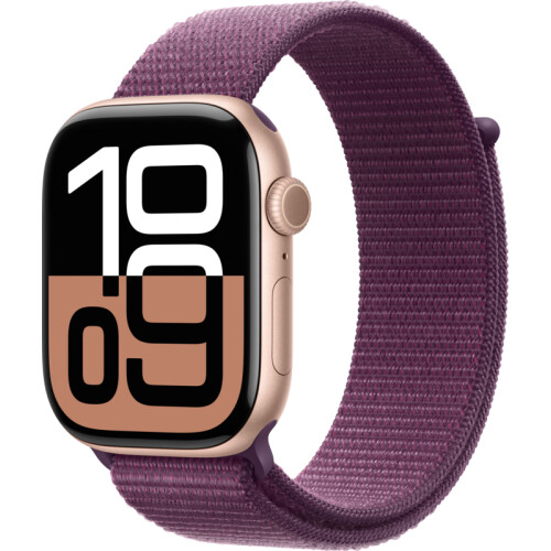 Grâce à l'Apple Watch Series 10 46 mm Or Rose ...