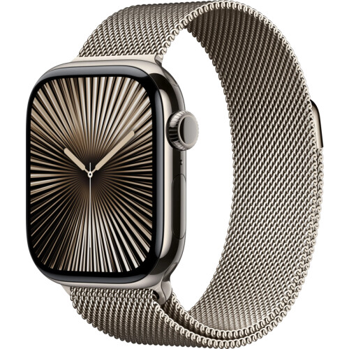 Met de Apple Watch Series 10 4G 42mm Titanium ...