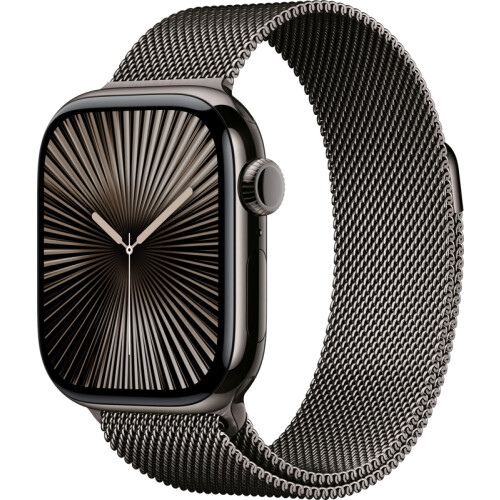 Met de Apple Watch Series 10 4G 42mm Titanium ...