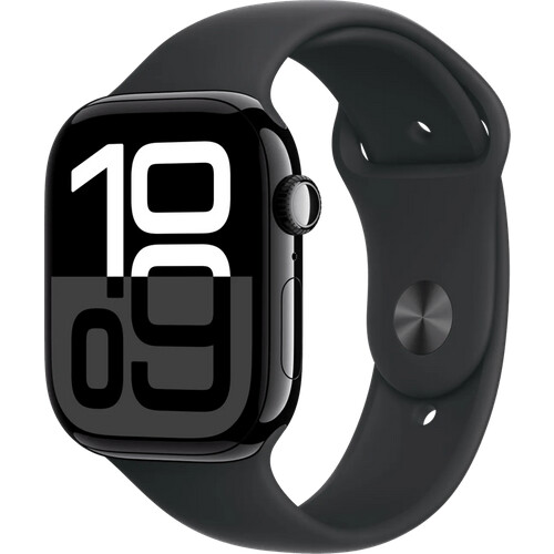 Mit der Apple Watch Series 10 4G 46 mm Schwarz ...