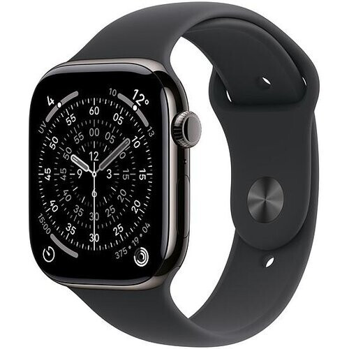 Apple Watch (2025) GPS + Cellular 46 mm - Titanium ...