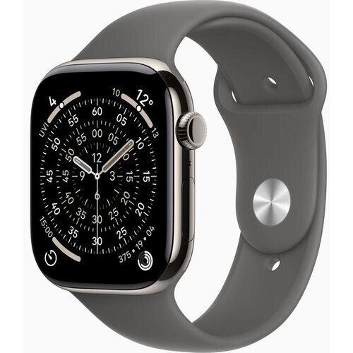 Apple Watch (2025) GPS + Cellular 46 mm - Natural ...